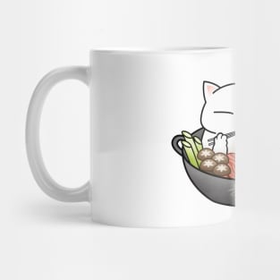 Chubby Cat Sukiyaki Mug